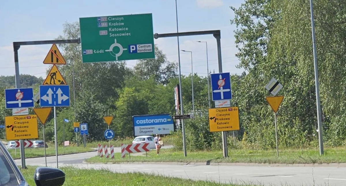 Zamknięcie dogi przy węźle S1 w kierunku Katowic. Kierowcy muszą liczyć się z utrudnieniami nocą