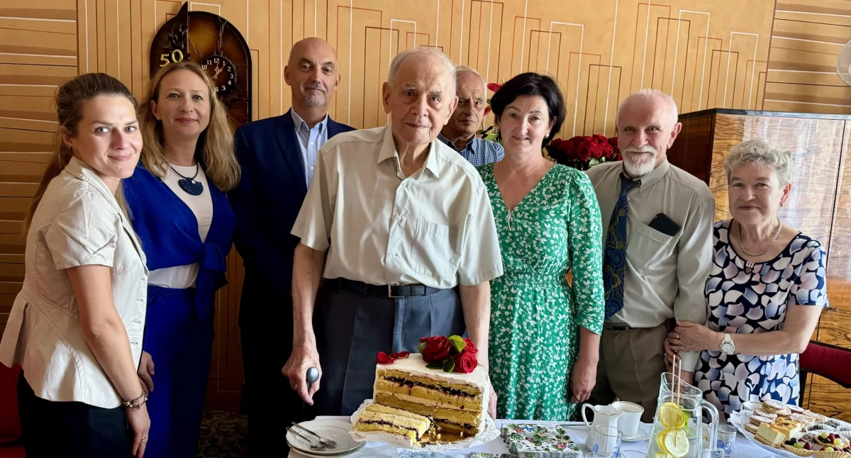100. urodziny jaworznianina Eugeniusza Wilkosza