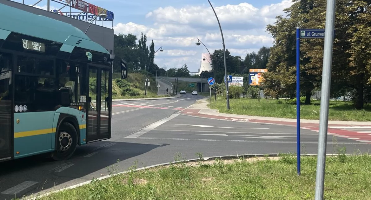 Wadliwy projekt skrzyżowania ulic Grunwaldzkiej i Kolejowej do naprawy