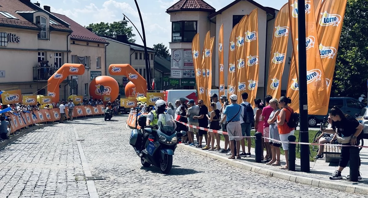 Jaworzniccy policjanci zabezpieczali 81. Tour de Pologne