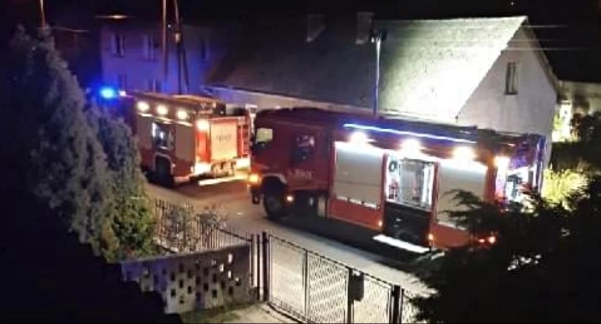 Jeden z ciężkowickich pustostanów stanął w ogniu