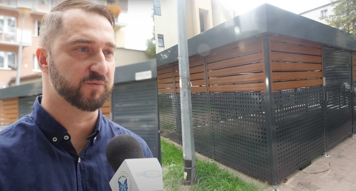 Nowe wiaty śmietnikowe od Spółdzielni Mieszkaniowej „Górnik”