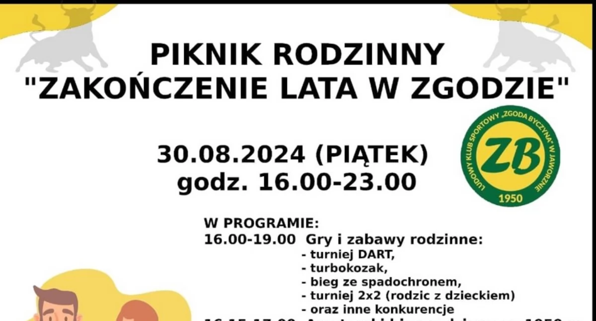 Zakończenie lata. Piknik rodzinny Zgody Byczyny