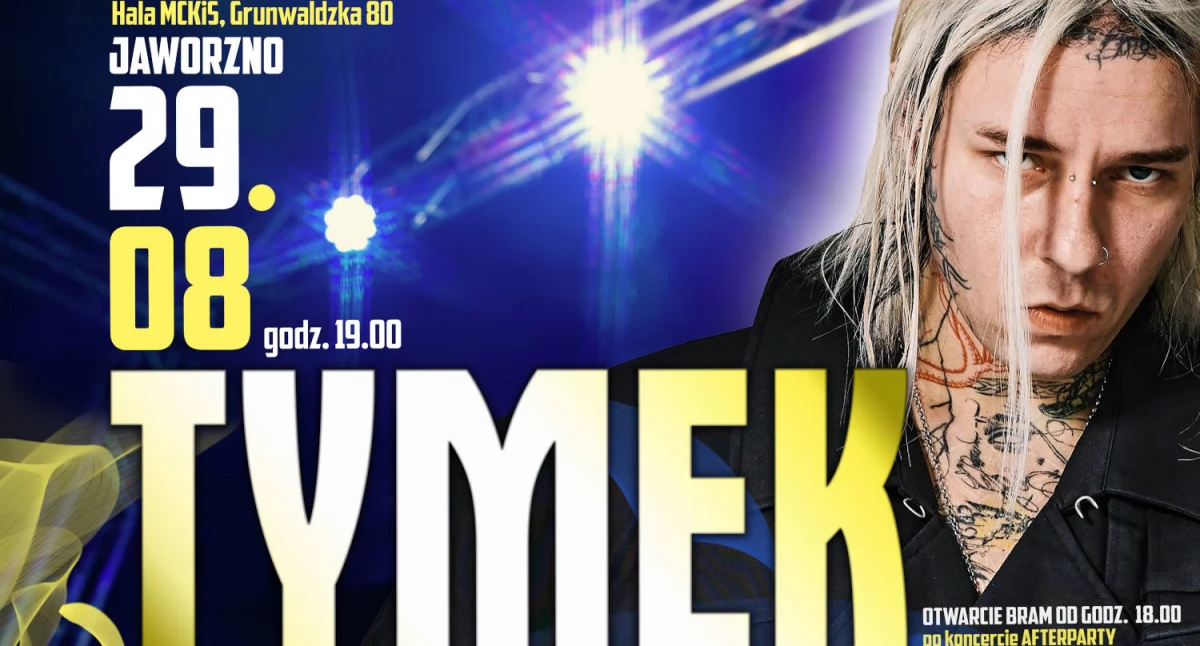 TYMEK zagra w Jaworznie. Jak zdobyć wejściówki?
