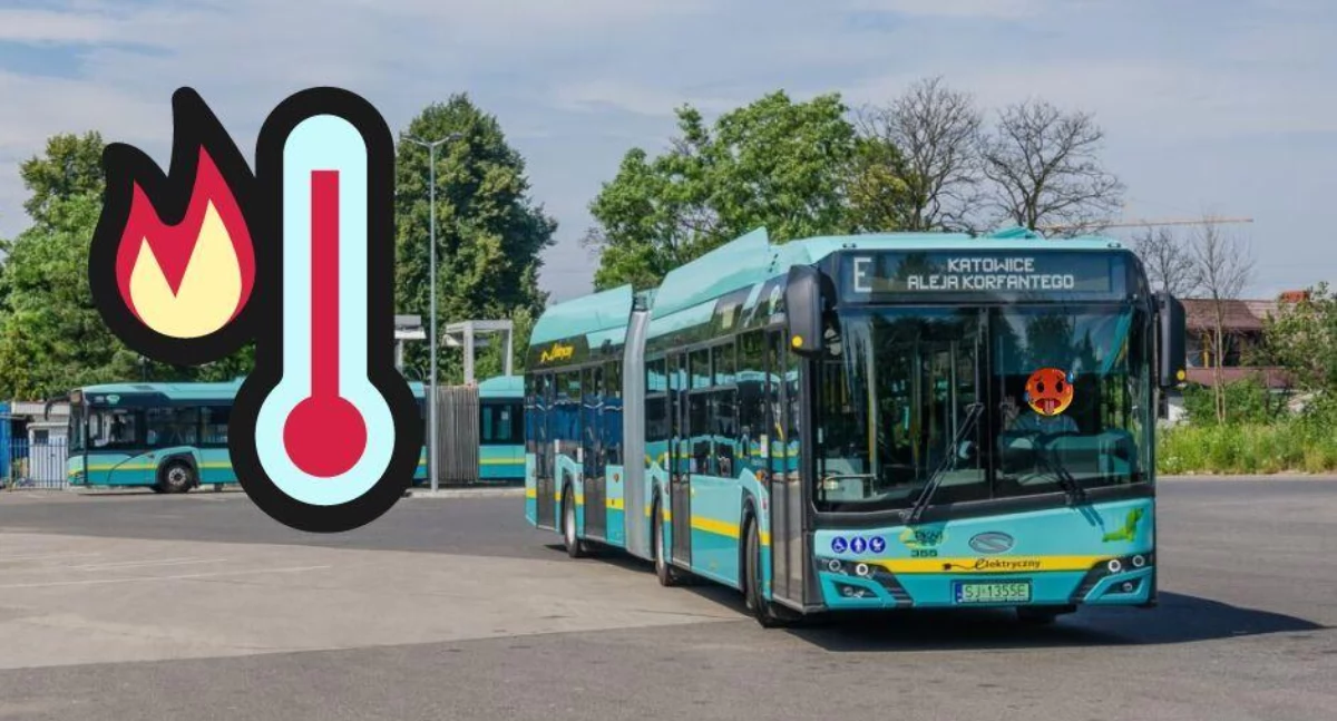 Niewłączona klimatyzacja w autobusach PKM Jaworzno. Interwencja mieszkańców 