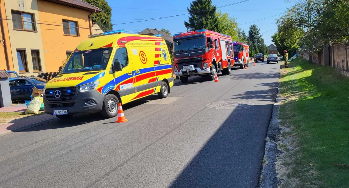 Szlifierka wciągnęła mu place. Interwencja służb w Ciężkowicach