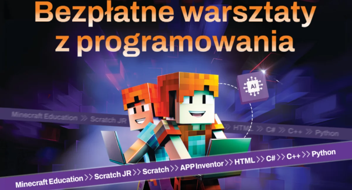 Przeżyjmy razem Cyber Przygodę w świecie sztucznej inteligencji - 15. edycja Koduj z Gigantami wystartowała! 