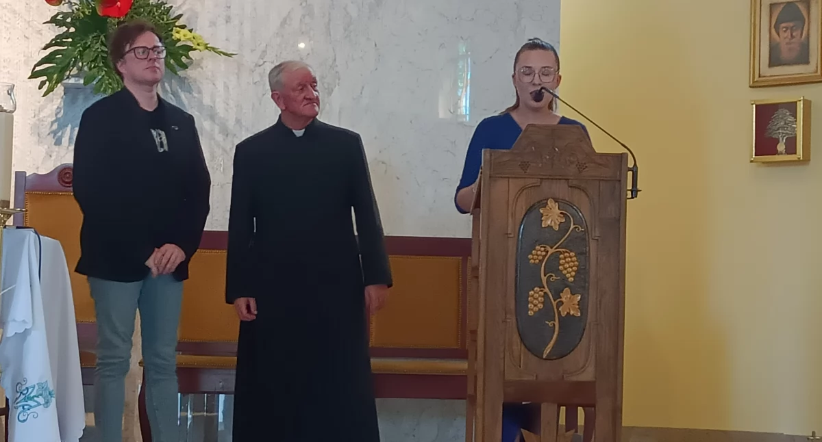 Grał na organach Bartosz Patryk Rzyman 