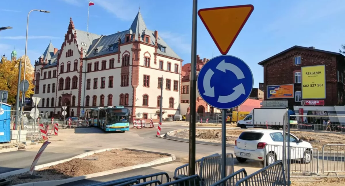Rondo w centrum Mysłowic już otwarte