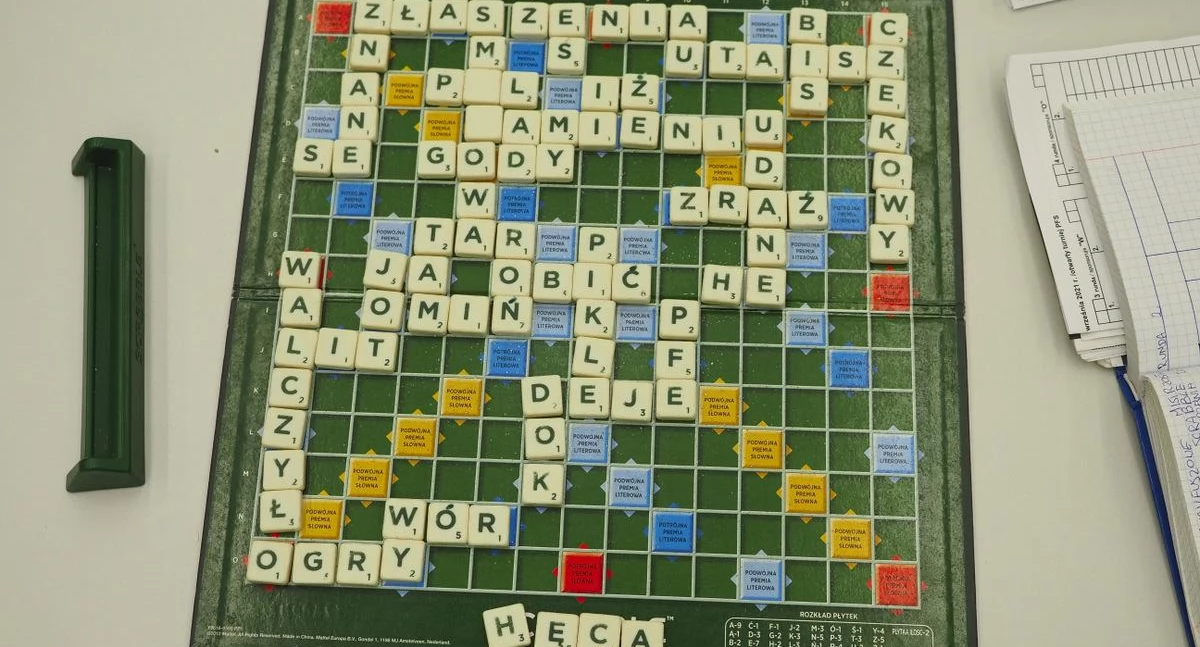 Mistrzostwa Jaworzna w scrabble pod koniec września