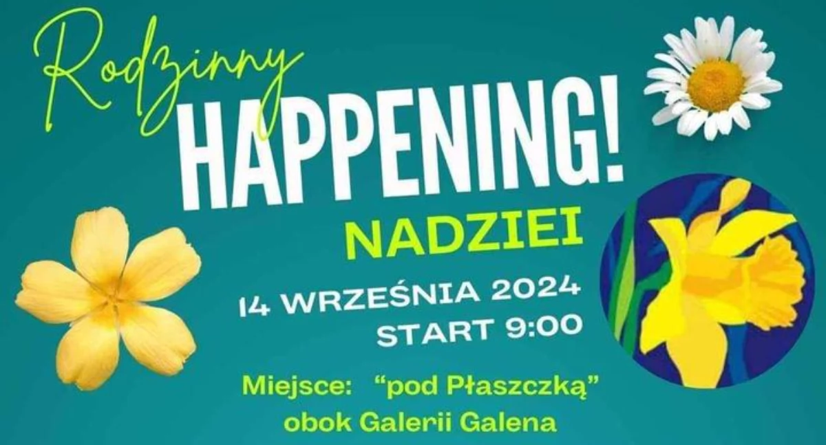 Już w tę sobotę: Rodzinny Happening Nadziei