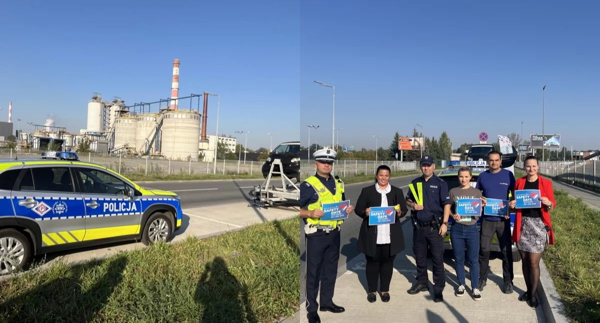 Zatrzymani kierowcy udali się do symulatora dachowania. Akcja policjantów z Jaworzna