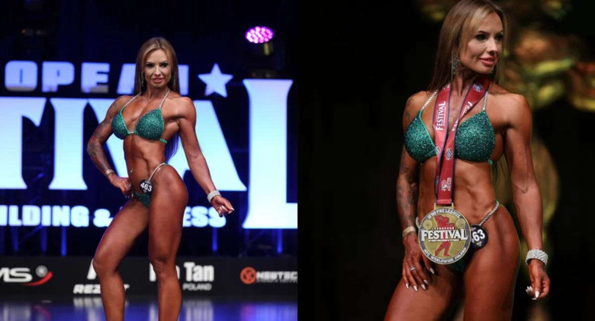Karolina Boś w debiucie na mistrzostwach bikini fitness