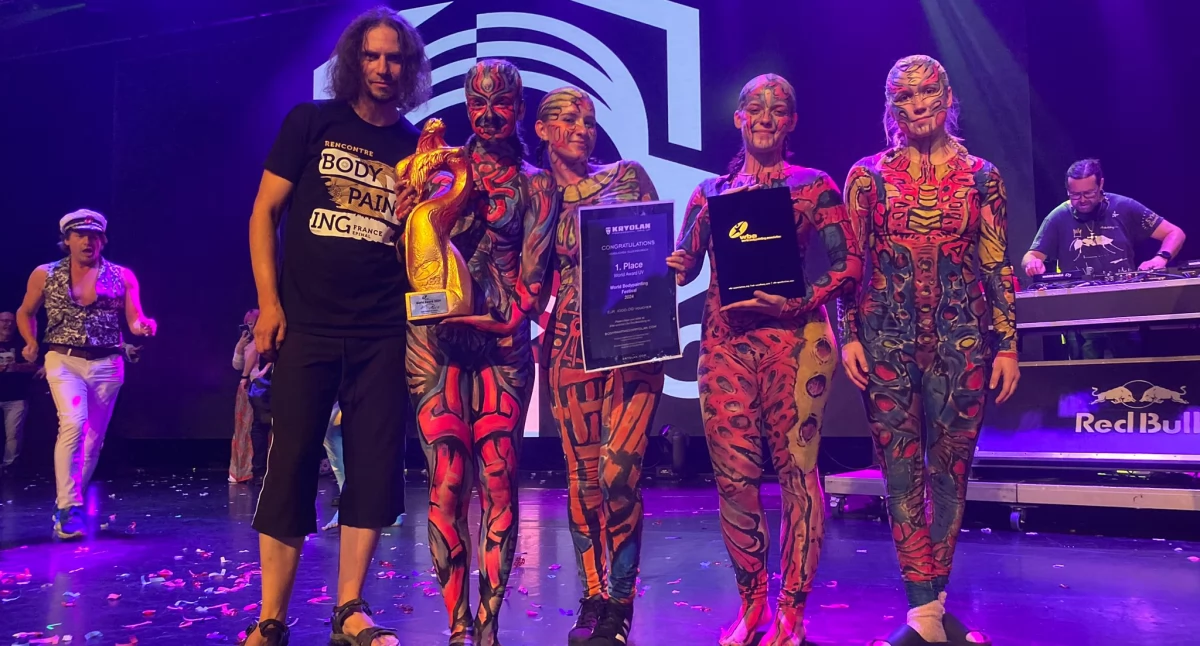 Jaworznianie zwyciężyli w Mistrzostwach Świata Bodypaintingu