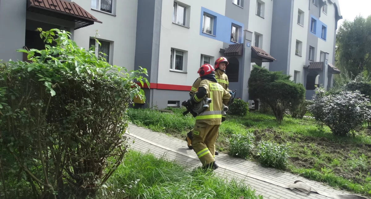 Straż Pożarna interweniowała przy ul. Piekarskiej