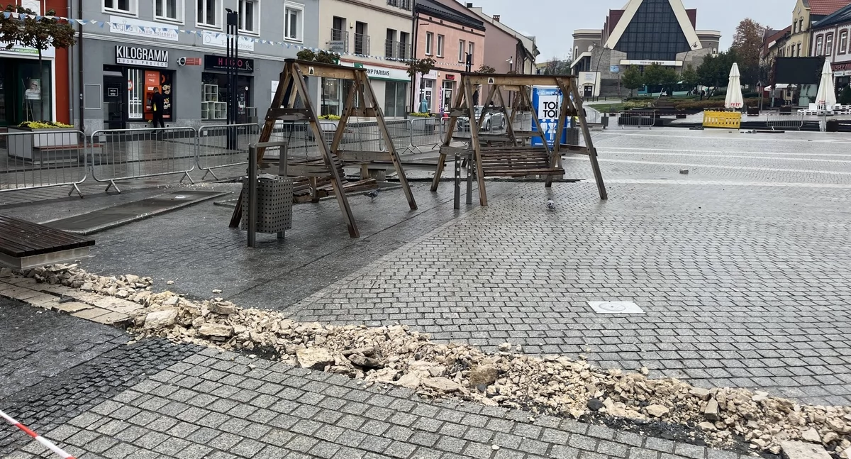 Jak wygląda postęp prac remontowych na Rynku? 