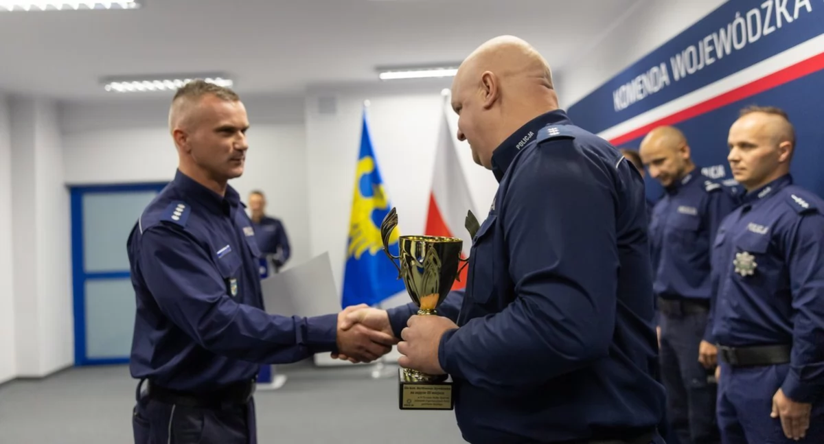 Najlepsi dyżurni w województwie śląskim. Sukces policjanta z Jaworzna