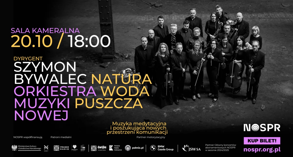 Orkiestra Muzyki Nowej - zaproszenie na koncert w NOSPR