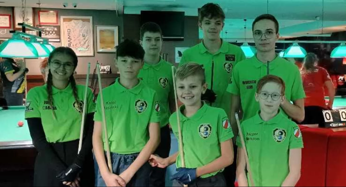 Młodzi bilardziści awansowali do Mistrzostw Polski Juniorów 2025