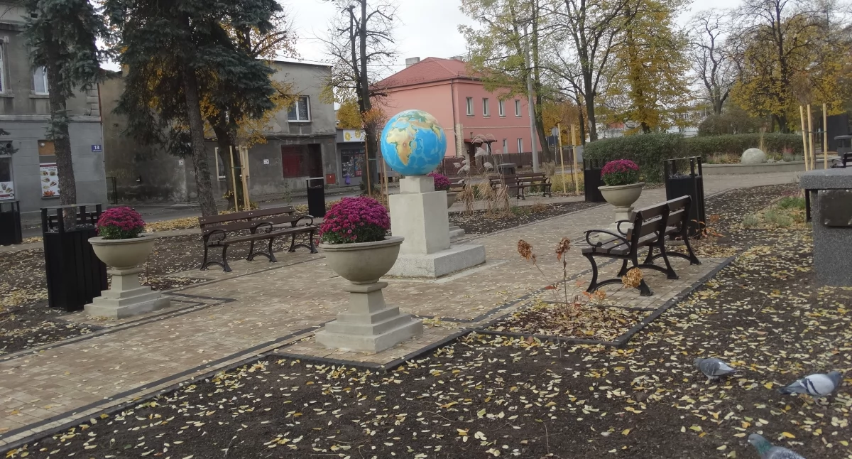 Skwer w Szczakowej prawie skończony
