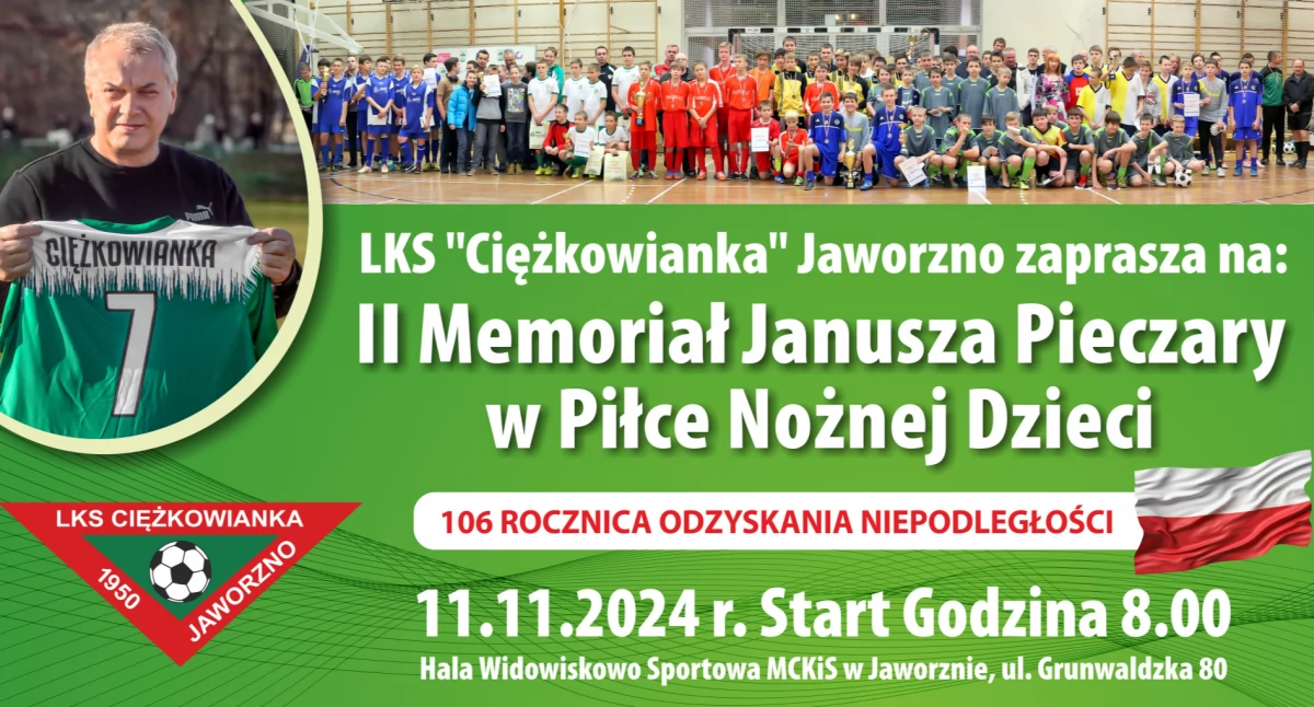 Zaproszenie na 2. Memoriał Janusza Pieczary