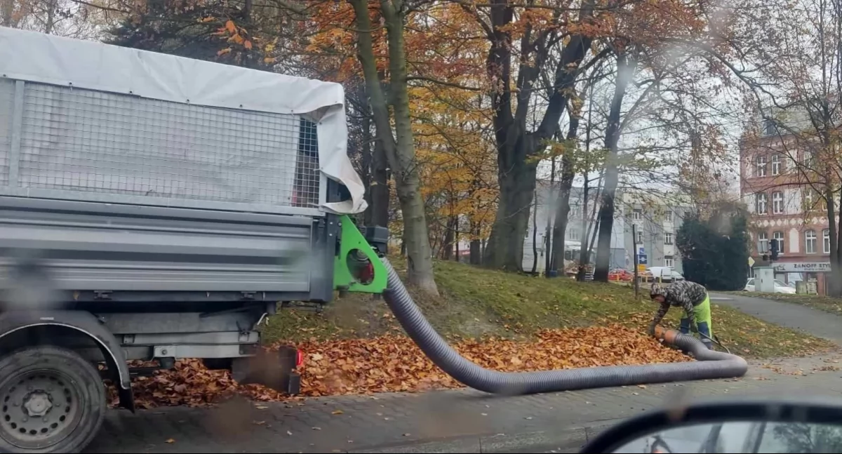 Ssawa w Mysłowicach, czyli sprzątanie liści unowocześnione