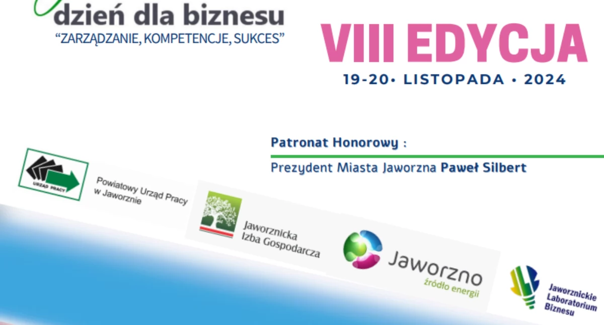 VIII edycja Jaworznickiego Dnia dla Biznesu jeszcze w listopadzie