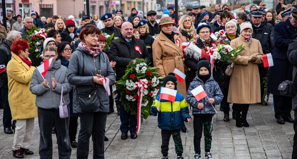 Święto niepodległości w Jaworznie - Relacja z obchodów na Rynku 