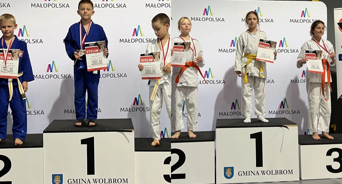 Złote medale dla zawodników Jaworznickiej Szkoły Guja Jiujutsu na turnieju w Wolbromiu