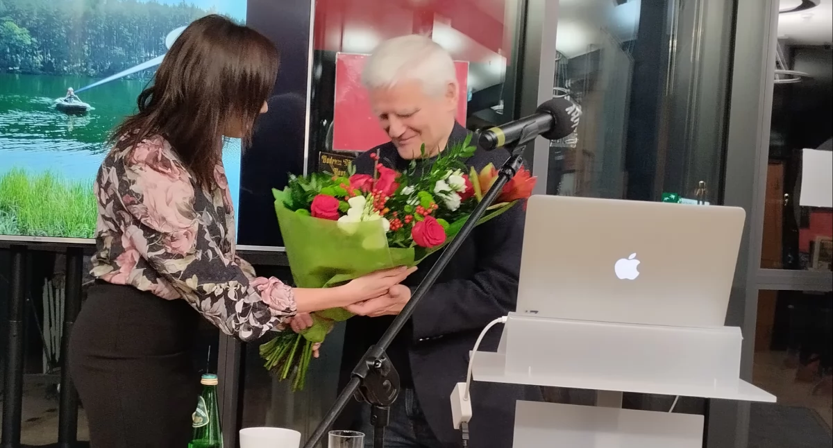 Prof. Bogdan de Barbaro z wykładem w jaworznickiej bibliotece