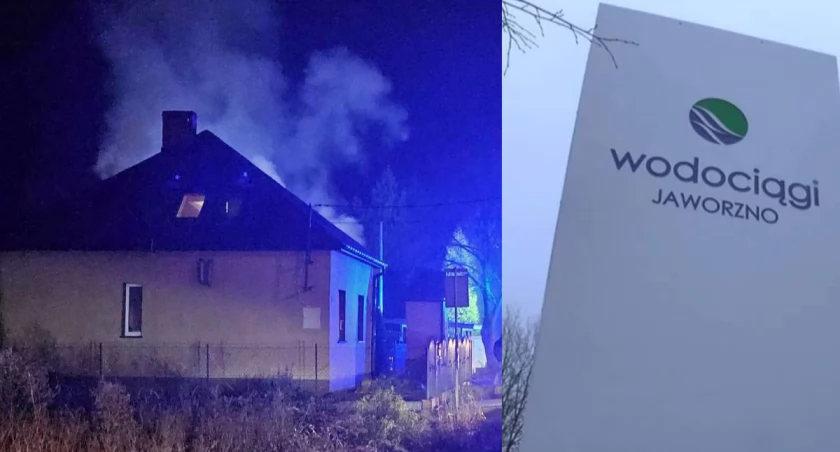 Ekipa WUKO przyszła z pomocą - pierwsi na miejscu pożaru 