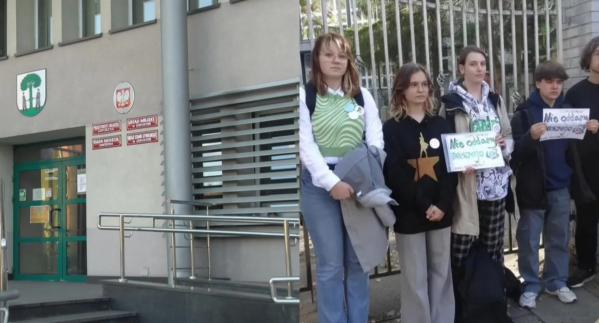 Demonstracja pod Urzędem Miejskim. Nie dla reorganizacji szkół