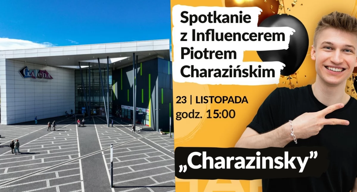 Urodziny Galeny – spotkamy znanego influencera