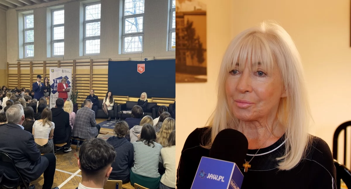 Sędzia Anna Maria Wesołowska gościła w Jaworznie