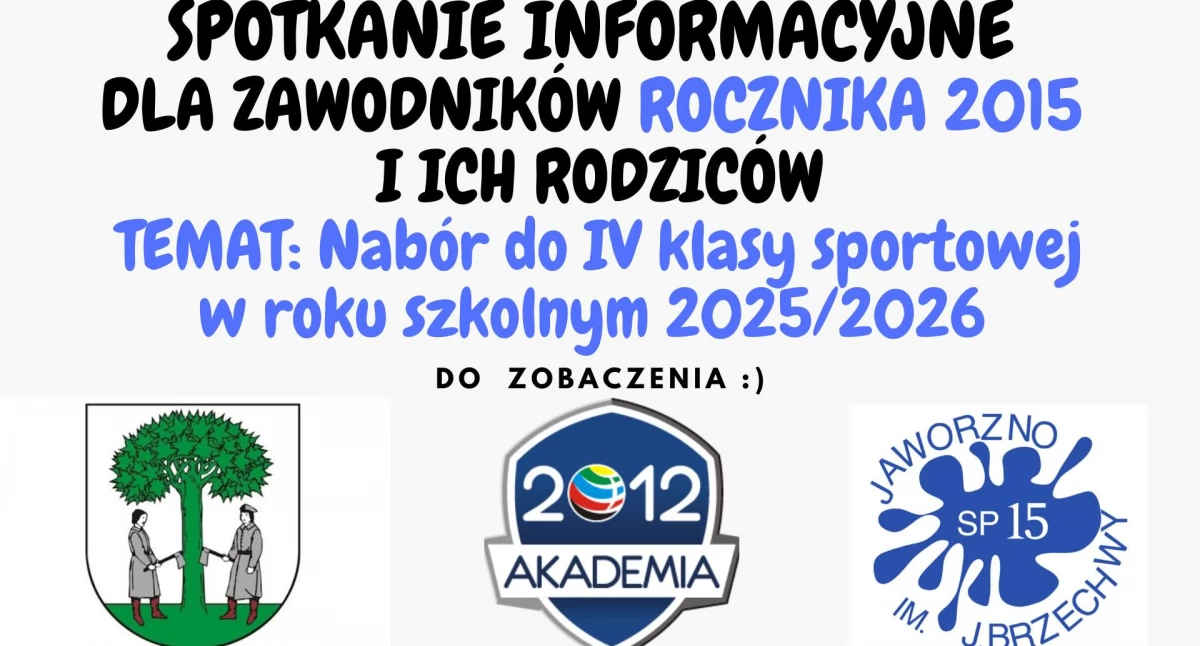 Nabór do klasy sportowej 
