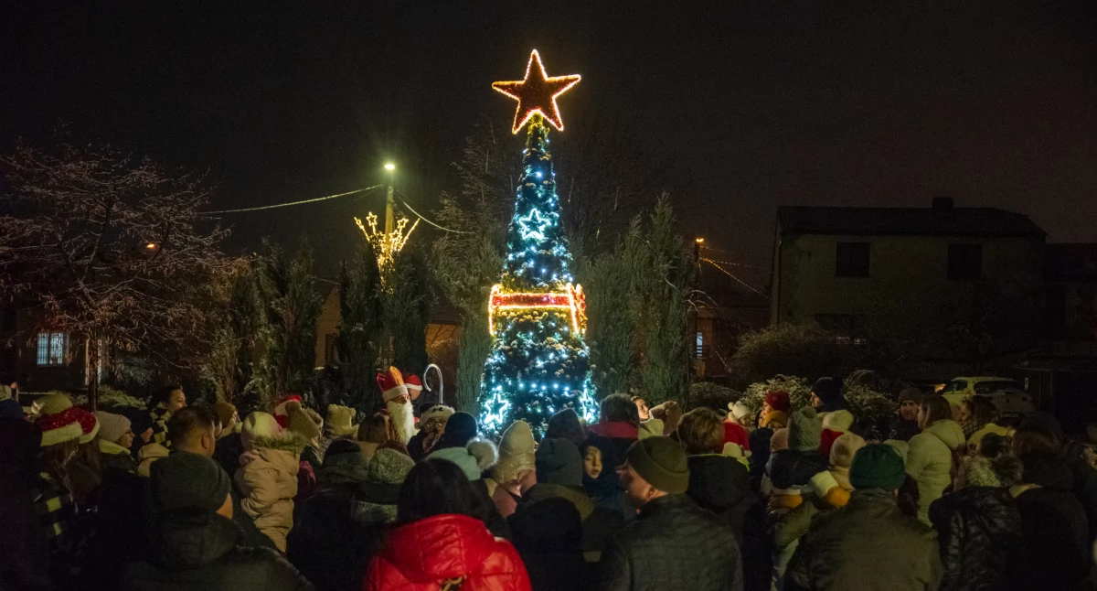 Choinka rozbłysła na rynku w Byczynie 
