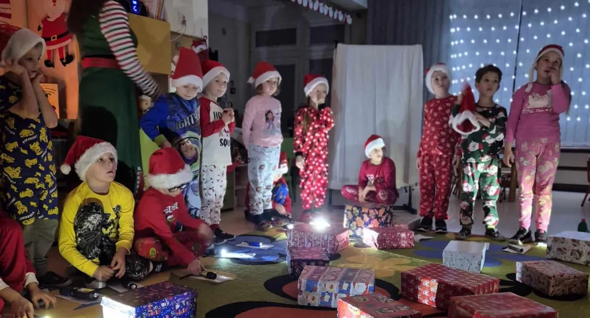 Mikołaj Nocą w Przedszkolu Miejskim nr 12 Integracyjnym w Jaworznie