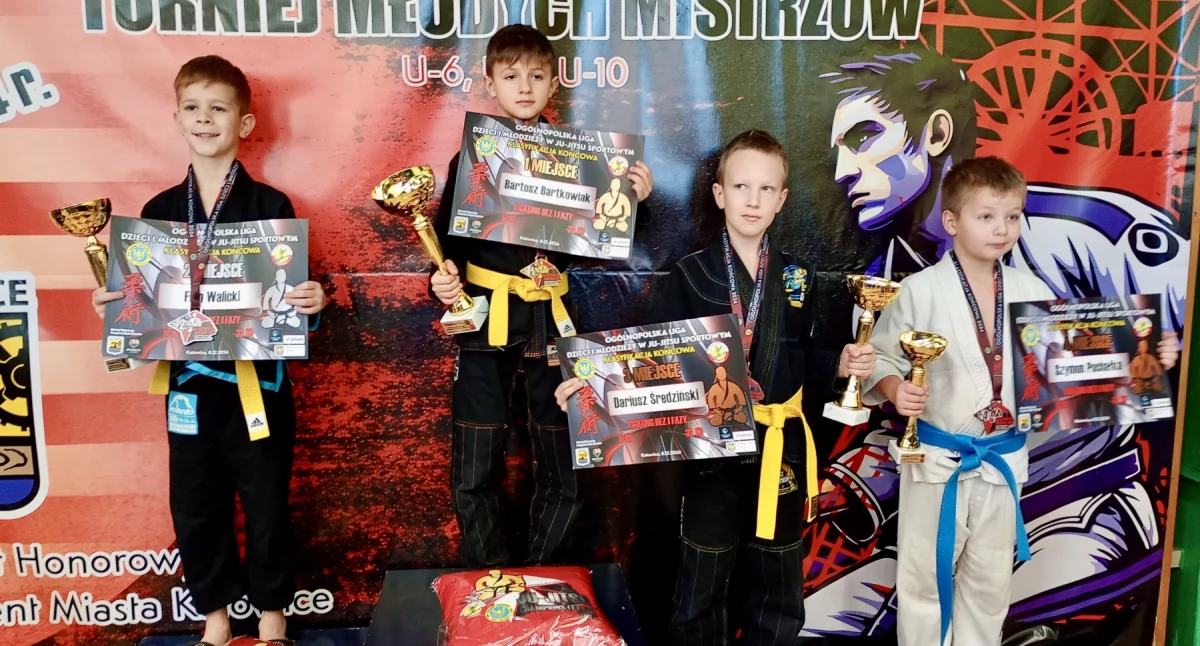 Satori Jaworzno z sukcesami w Mistrzostwach Śląska w Ju-Jitsu