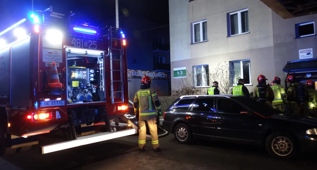 Ewakuacja i złamane przepisy przeciwpożarowe