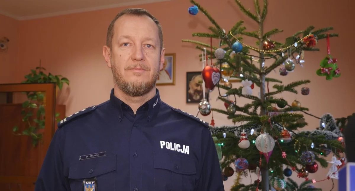 Życzenia świąteczne od Komendanta Policji w Jaworznie