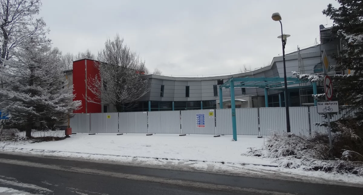 Trwa remont budynku przy Sportowej