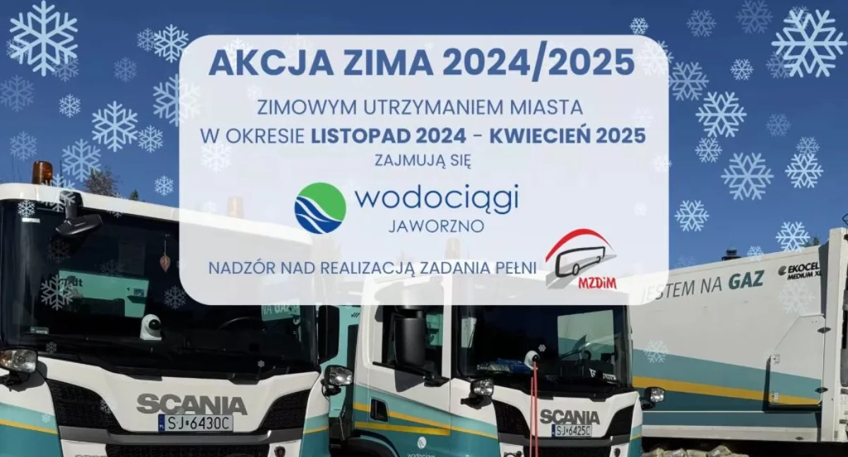 Wszystko co chcesz wiedzieć na temat odśnieżania ulic w Jaworznie. Numery telefonów dla zgłoszeń 