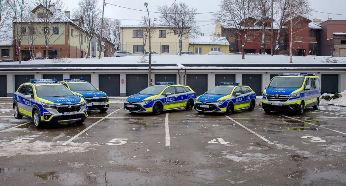 Nowe radiowozy dla jaworznickich policjantów