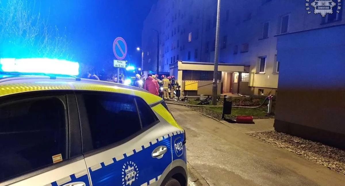 Straż Pożarna dziękuje policjantom