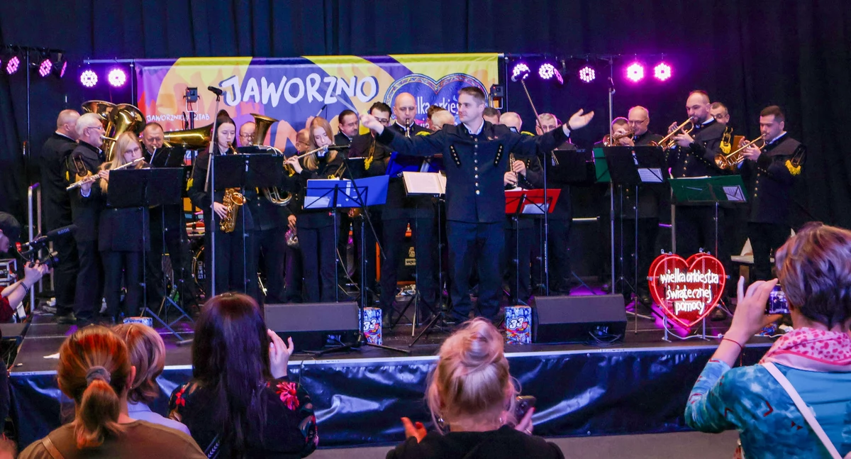 Orkiestra Górnicza ZG Sobieski zagrała na finale WOŚP