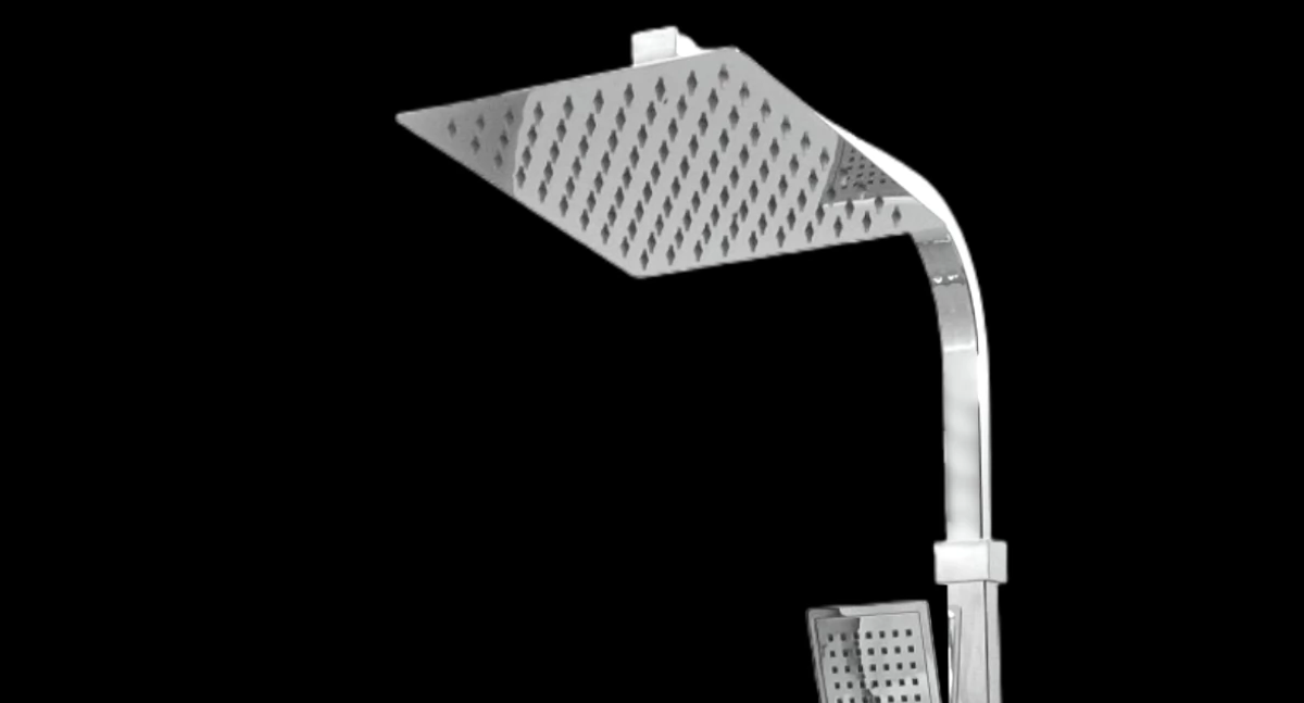 Bateria prysznicowa z deszczownicą – komfort i elegancja w Twojej łazience