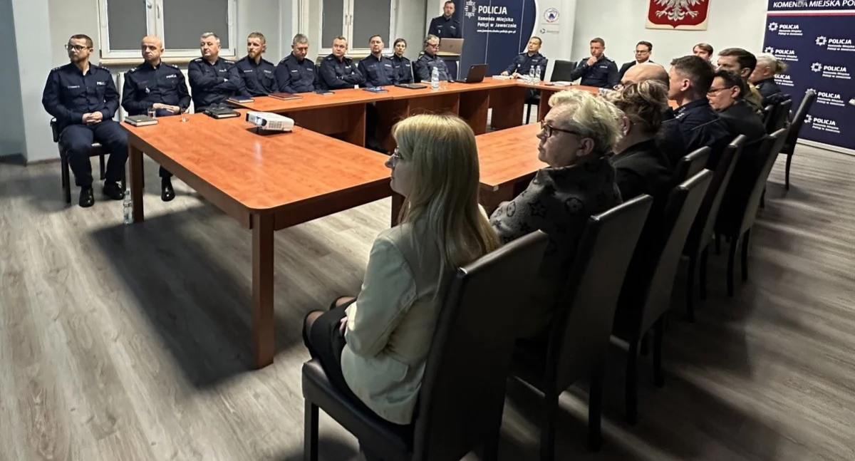 Podsumowanie odprawy rocznej jaworznickiej policji