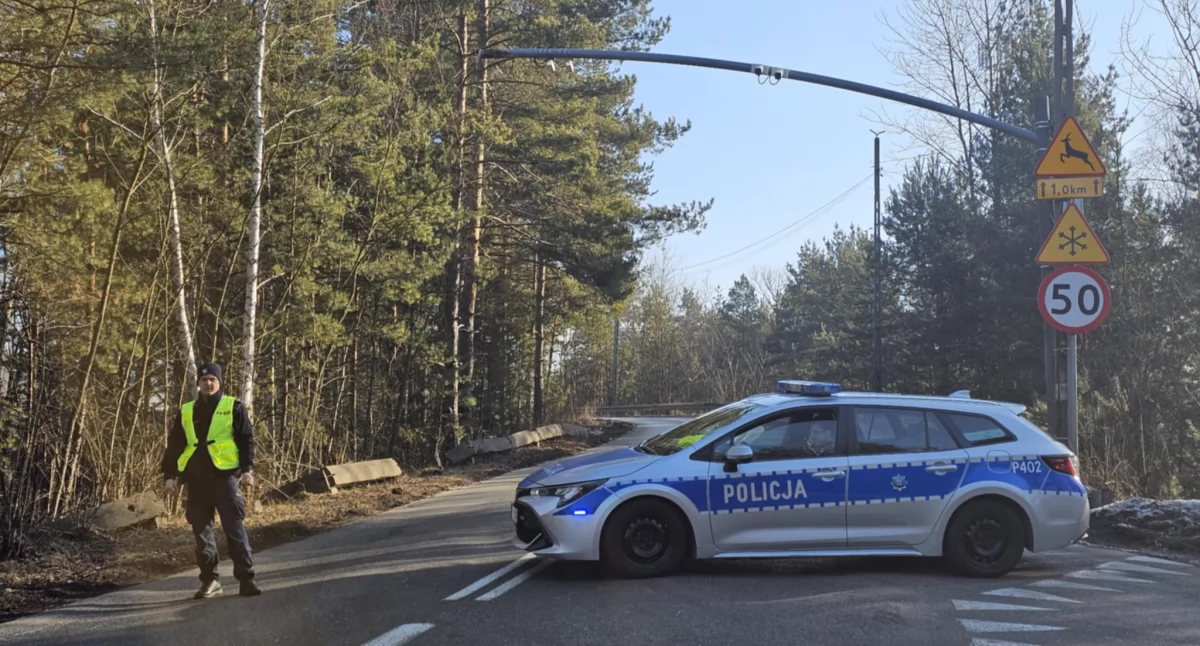 Wypadek na drodze do Bukowna – trasa zablokowana
