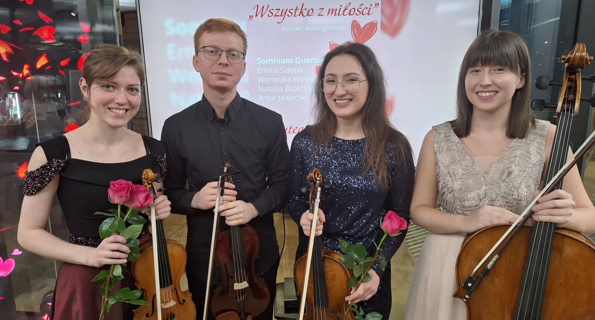 Koncert walentynkowy Somnium Quartet 