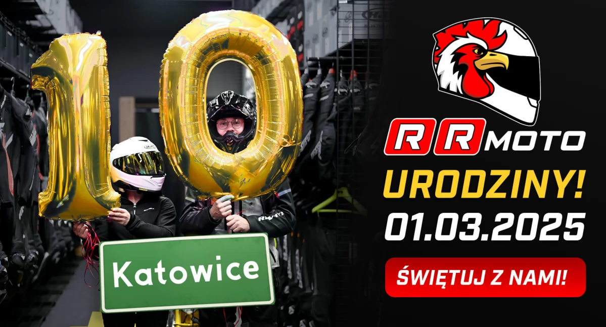 Urodziny RRmoto - największy sklep motocyklowy kończy 10 lat